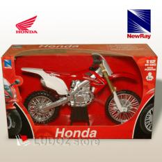 HONDA CRF 450R Motorcross Trail Offroad NewRay Motor Cross Miniatur Replika Diecast 1:12 New Ray