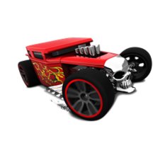 Hot Wheels Bone Shaker - Merah