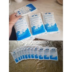 Ice Gel Dry Pack 100ml Isi 3pcs - Tempat Ice Gel Alat Pendingin Ice Gel Es Pendingin Botol ASI Pendingin Asi Ibu Menyusui Pendingin Bubur Saat Dicooler Bag Pendingin MPASI