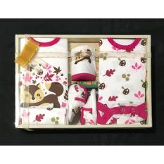 Igloo Baby Set / Gift Set Motif Tupai - Pink