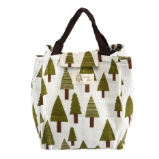 Iokioh Portable Thermal Insulated Lunch Container Lunch Box Tas Penyimpanan Piknik Membawa Kantong-Intl