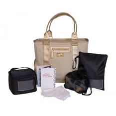 Jay ELLE Oleh J.l. Childress Terra Breast Pompa Tas 6-Kepingan Set, Multi-warna-Internasional