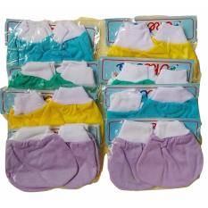 Jelova Angela 6 Pasang Sarung Tangan+ 6 Sarung Kaki Baby Bayi OKEBOO 0-6 Months - for Baby Girls