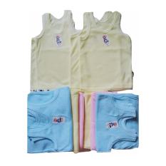 Jelova Angela Selusin 12 pcs Baju Kutung Baby Bayi 0-6 Months - Polos S Mix colour