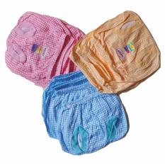 Jelova Baby Angela Selusin Celana POP Baby Usagi SQUARE Bayi Mix Warna - 12pcs - Recommended to 0-12 months