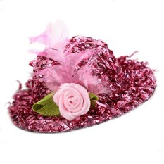 Jetting Buy Mini Cewek Bulu Topi Jepit Rambut Korea Shiny Cap Polaroid Jepitan Rambut