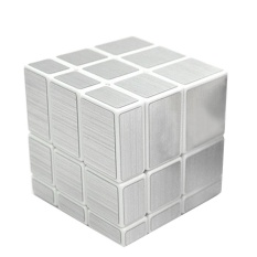 Jiaxiang 3-order Cermin Rubik's Cube Mainan Pendidikan 3x3x3 Magic Cubes-Intl