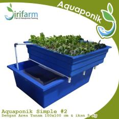 Jirifarm Paket Akuaponik Simpel#2 Include Ikan Nila
