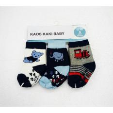 Kaos kaki baby motif / 0-12 bln