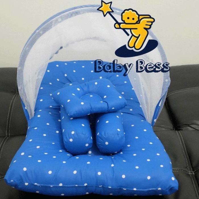 kasur bayi lipat kelambu bess / playmate/ matras bayi