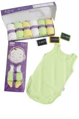 Kazel Singlet Jumper - baju bayi s.d batita ( 0 - 2 thn )