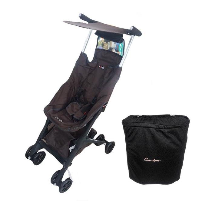 Kereta Dorong Bayi Stroller Cocolatte 788 Pockit Cover Coffee