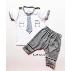 Klik Mds Baju Anak Setelan Atasan dan Celana Motif Karakter Pilot