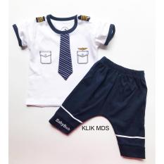 Klik Mds Baju Anak Setelan Atasan dan Celana Motif Karakter Pilot