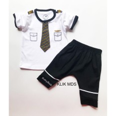 Klik Mds Baju Anak Setelan Atasan dan Celana Motif Karakter Pilot