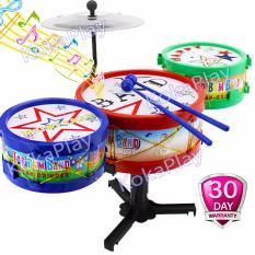 KokaPlay Drum Kit Set Band Music Mini Toy Mainan Edukasi Musikal Drum Set Anak