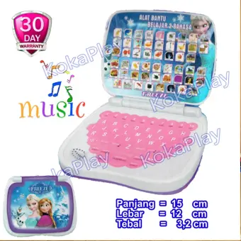 KokaPlay Playpad Laptop Mini 2 in 1 Mainan Belajar Notebook Mini Anak 2 .