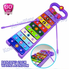 KokaPlay Xylophone Doremi Funny New Style Mainan Anak Edukasi Alat Musik Piano Animal Kolintang Angklung Tangga Nada Lagu - Warna Random