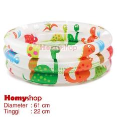 Kolam Renang Anak / Kolam Anak / Kolam Bayi / Kolam Renang Bayi / Kolam Karet / Kolam Mainan INTEX Motif Dino / Dinosaurus / Ikan / Fish / Star / Rivera Berbagai Ukuran