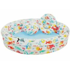 Kolam Renang Satu Set Intex Uk. 1.32 X 28Cm (Kolam, Pelampung,Bola)