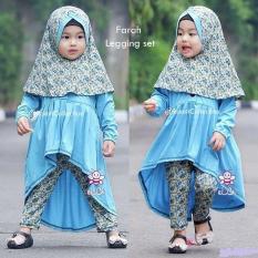 koleksi baju muslim bayi murah I dress lucu I setelan legging anak unik I baju setelan gamis anak I farah