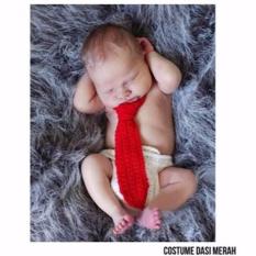 KOSTUM BAYI Costume Dasi Merah