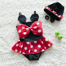 Kostum renang bayi minnie mouse swim suit