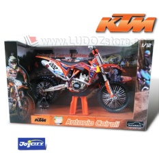 KTM 350 SXF No.222 Antonio Cairoli Red Bull 2013 Motorcross Trail Offroad - 6045 SX-F13 Redbull Replika Diecast 1:12 Joycity Automaxx Motor Cross