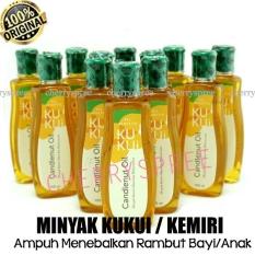 Kukui Minyak Kemiri dengan Minyak Argan Original Menebalkan Rambut Bayi Dan Anak - 100ml