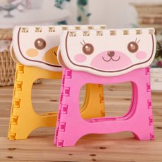 Kursi Lipat Mini Plastik Anak Serbaguna Foldable Chair Portable