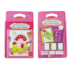 LALANG Sihir Air Menggambar Buku Intim Lukisan Papan With Pen Mainan Pendidikan Bandung Photo: “Bunga Anak (Pink) -Intl