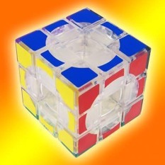 Lanlan 3X3X3 Void Puzzle Speed Cube Transparent