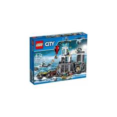 LEGO City # 60130 Prison Island Chief Police Pilot Boat Helicopter