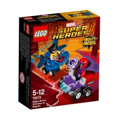 LEGO® DC Comics Super Heroes Mighty Micros: Wolverine Vs. Magneto 76073