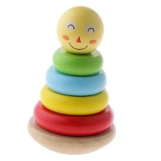 Lemon Tersenyum Rainbow Stacker Tower Cincin Penumpukan Kayu Bandung Photo: “-anak Pendidikan Dini-Intl