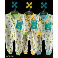 Libby Jumper Panjang Buka Kaki Sleepsuit Baju Bayi Baju Kodok Libby