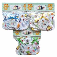 Libby Sarung Tangan Kaki Bayi 1 set , 1 pasang Sarung Kaki + 1 set sarung Tangan By Libby - 1 pak