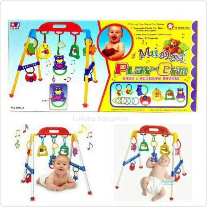 Lilpanda Baby Musical PlayGym Mainan Anak Rattle Bayi Anak Play Gym