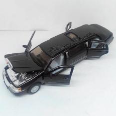 Lincoln Town Limousine Diecast Miniatur Mobil Limosin Warna Hitam - 8L8nwt