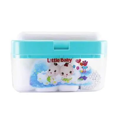 Little Baby Multifunction Box 3in1/ Kotak Tempat Kapas Bayi