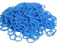 LOOM BANDS ISI 300PCS NEON BIRU KARET REFIL NON TOXIC RAINBOW LOOM KARET REFILL rainbow loom