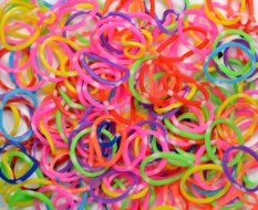 Loom Bands POLKADOT ISI 300PCS KARET REFIL NON TOXIC LATEX FREE Rainbow Loom Rubber POLKADOT MIX rainbowloom