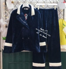 * * love daily new flannel wholesale explosion of lovers in autumn and winter wear long sleeved suit Home Furnishing ladies pajamas