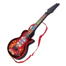 Lumiparty Anak Musik Gitar Creative Akustik Bas Induksi Inframerah LED Kartun Instrumen Pendidikan-Internasional