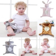 Lunar Valley 4 Jenis Terbaru Bayi Nyaman Mainan Mewah Bayi Selimut Mainan Soothing Handuk untuk Perawatan Bayi-Putih- panda-Internasional