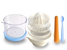 Lusty Bunny Baby Food Processor Biru - Alat Penghalus Makanan Bayi