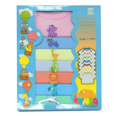 Lynea Baby TShirt Giftset Bordir Binatang