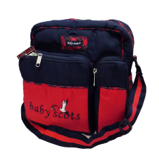 Lynx Candy Tas Bayi Baby Scots Medium - Baby Embroidery Medium Bag - Biru