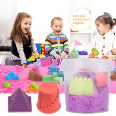 Magic Colorful Pantai Pasir Children Kids Indoor Play Craft Handmade DIY Mainan-Internasional