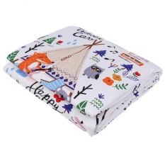MagiDeal Cotton Breathable Waterproof Underpads Mattress Pad Pelindung Lembar Foxs Burung-Intl